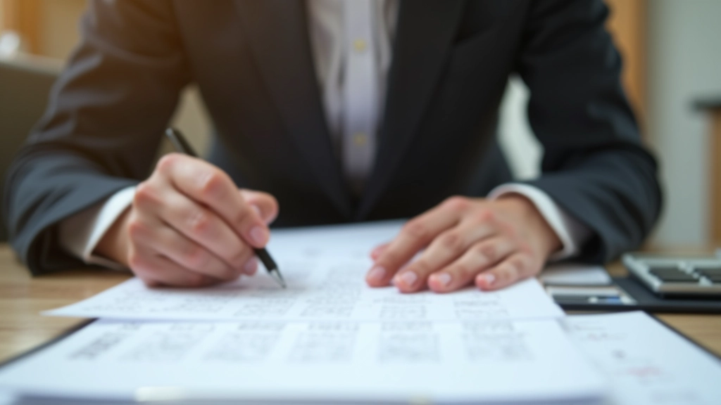 Calendrier avec des dates marquées et un bloc-notes pour les déclarations trimestrielles