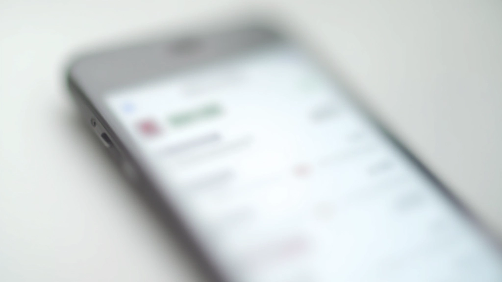 Écran de mobile affichant une application bancaire avec transactions professionnelles