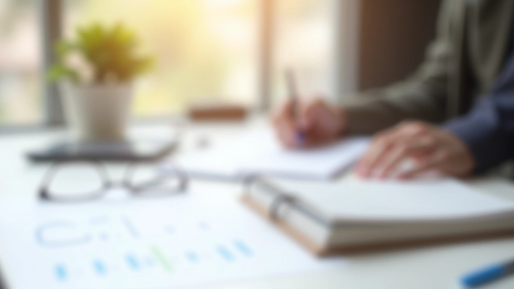 Tableau avec colonnes de chiffres et calculatrice sur bureau professionnel